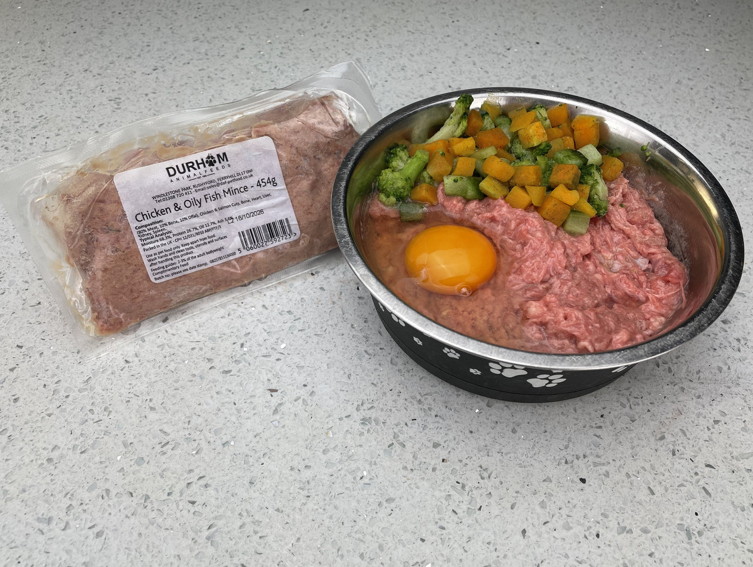 Raw Dog Food - Packs of 14