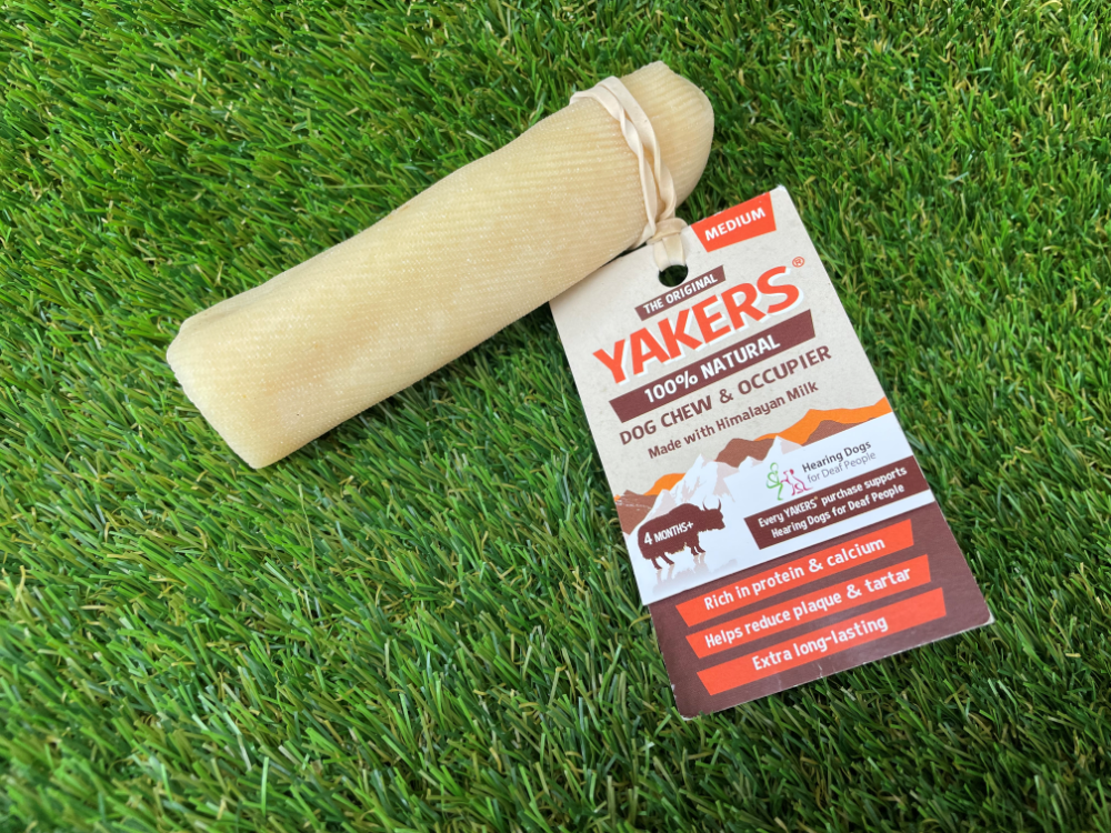 Yakers 100% Natural Dog Chew Medium Dog Treat