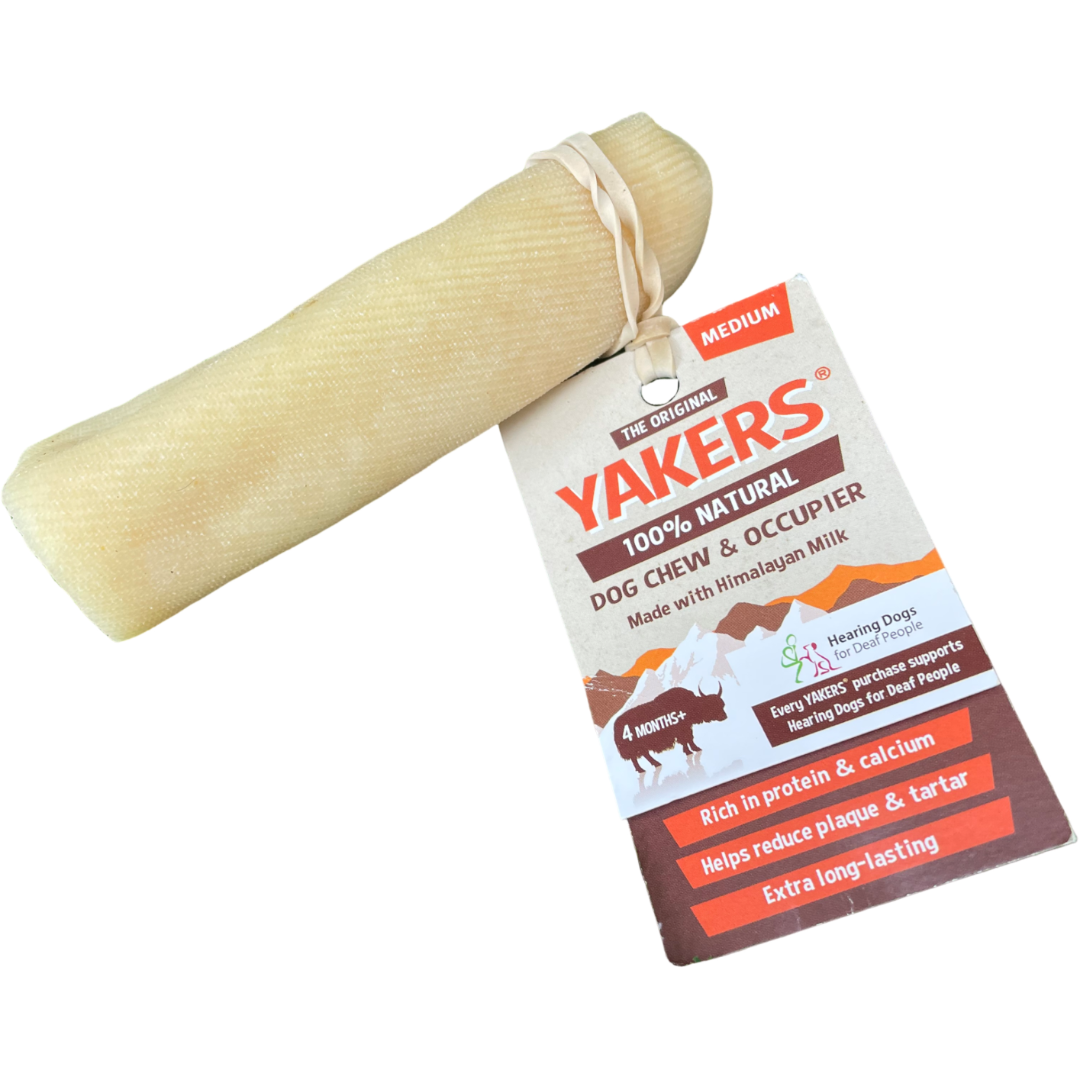 Yakers 100% Natural Dog Chew Medium Dog Treat
