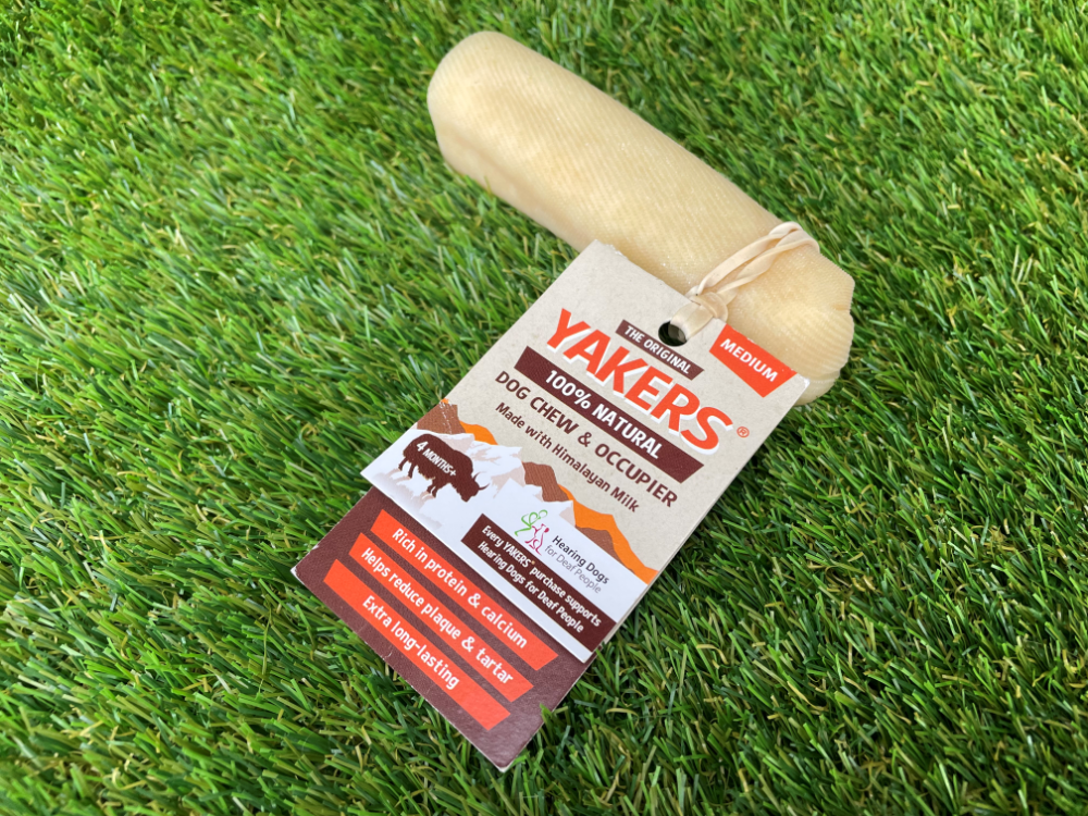 Yakers 100% Natural Dog Chew Medium Dog Treat
