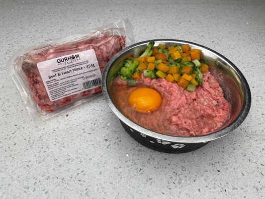 Beef & Heart Mince - 454g (1lb) x14 Packs