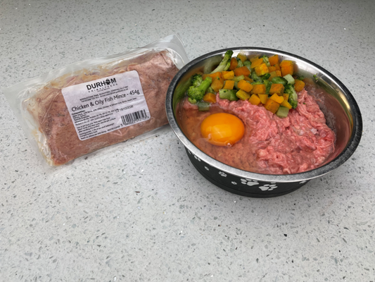 Chicken & Oily Fish Mince - 454g (1lb) x14 Packs