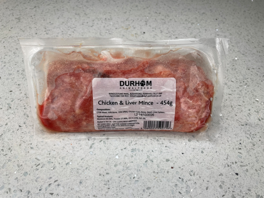 Chicken & Liver Mince - 454g (1lb) x14 Packs