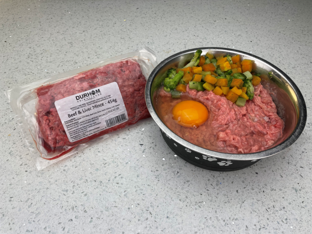 Beef & Liver Mince - 454g (1lb) x14 Packs