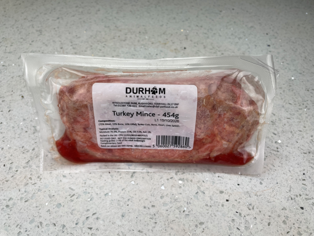 Turkey Mince - 454g (1lb) x14 Packs