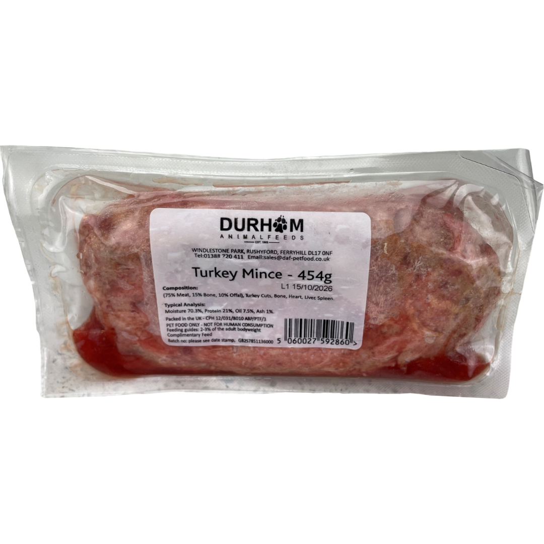 Turkey Mince - 454g (1lb) x14 Packs