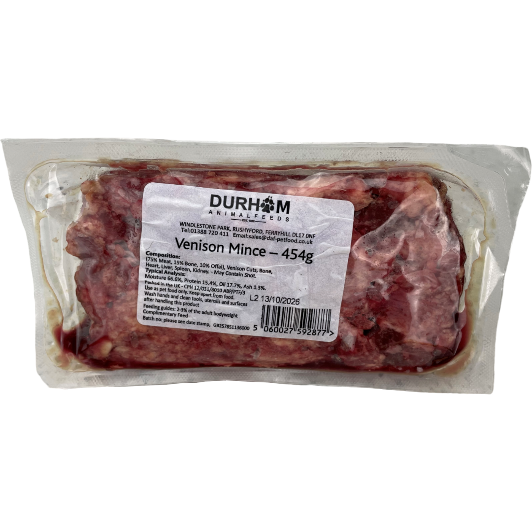 Venison Mince - 454g (1lb) x14 Packs