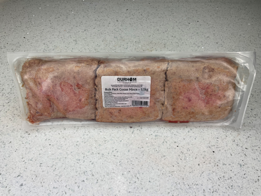 Bulk Pack Goose Mince - 1.5kg (3.3lbs)