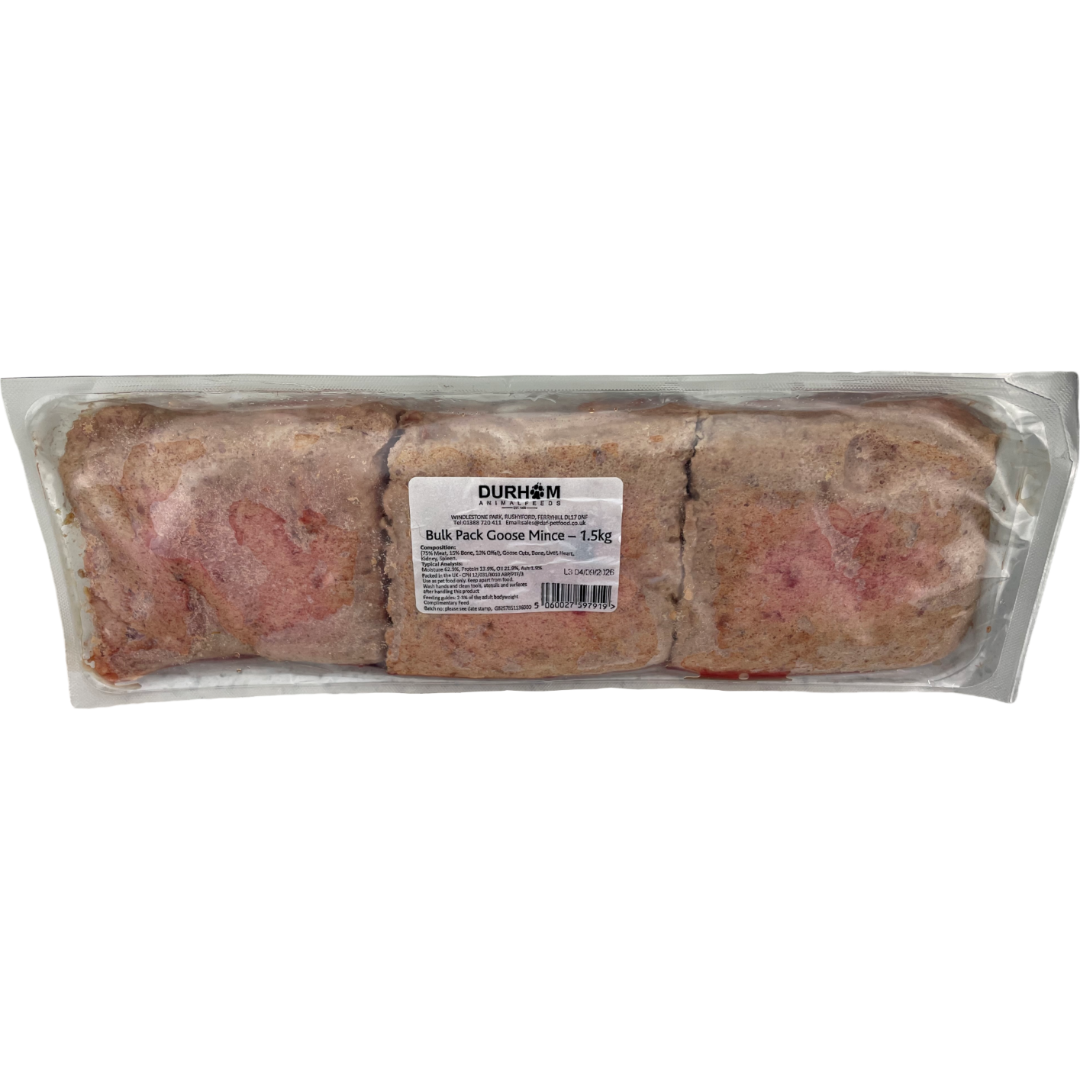 Bulk Pack Goose Mince - 1.5kg (3.3lbs)